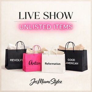 100-149 No cancels ** unlisted inventory during live